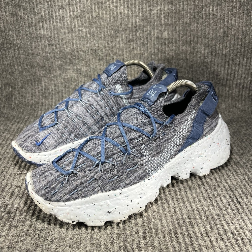 Nike Space Hippie 04 Men's Size 8 Gray Recycled Blue‎ Running Shoes CZ6398-400